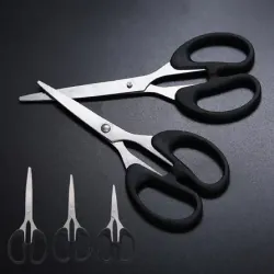 Kéo Cắt Văn Phòng Lưỡi Thép Không Gỉ 13.5 Cm - Kéo Cắt Giấy Thủ Công Hàng Cao Cấp 528399