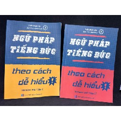 Ngữ pháp tiếng Đức theo cách dễ hiểu Version 2.0 Tập 1 2 Trần Khắc Đạt New 90% SBM1304