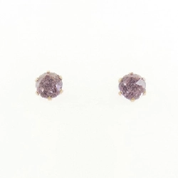 K18PG Amethyst Bông tai - Hàng hiệu Chính hãng