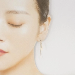 K18YG Bông tai kim cương 0.20CT - Hàng hiệu Chính hãng 874316