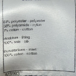 Áo khoác không cổ CHANEL P50631V37559 628895