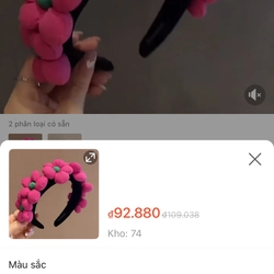 Cài tóc hình bông hoa 446890