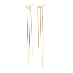 K18YG Bông tai - Hàng hiệu Authentic 869250