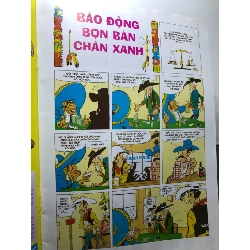 Báo động bọn bàn chân xanh LUCKY LUKE 2011 mới 85% bẩn nhẹ HPB0508 TRUYỆN TRANH 196208