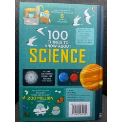 100 things to know about science mới 90% sách tranh màu ngoại văn khoa học đời sống Usborne HPB1605 SÁCH NGOẠI VĂN 351266