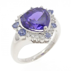 Nhẫn Sapphire tổng hợp Clé Sain Bère 4.48CT - Hàng hiệu Chính hãng