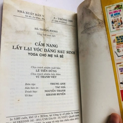 YOGA CHO MẸ VÀ BÉ LẤY LẠI VÓC DÁNG SAU SINH - 291 trang, nxb: 2011 332578