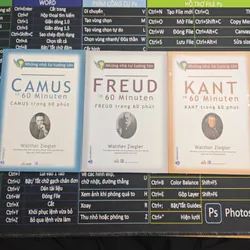 (Combo sách) Kant Camus Freud Trong 60 Phút