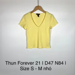 Áo Thun Hiệu Forever 21 Fit < 52Kg