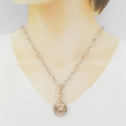 K18PG Dây chuyền kim cương 0.40CT - Hàng hiệu Chính hãng 848228