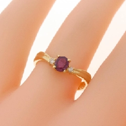 Nhẫn ruby K18YG 666377