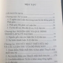 Nghiên cứu về các luận sư và tác phẩm của phái Thuyết Nhất Thiết Hữu Bộ - Tập 1 717662