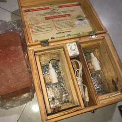 Máy Đá muối Himalaya massage chân FAVO 502120