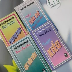 Combo Thơ Truyện Kiều &. Tản Đà & Lục Vân Tiên & Chinh Phụ Ngâm 798416