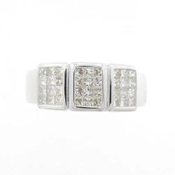 Nhẫn kim cương K18WG 0.60CT 670217