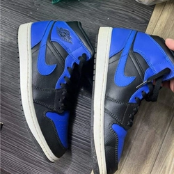 Jordan 1 mid hyper royal used-box 216398