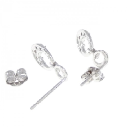 K18WG Bông tai kim cương 0.10CT - Hàng hiệu Chính hãng 872006