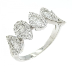 Nhẫn kim cương K18WG 0.61CT