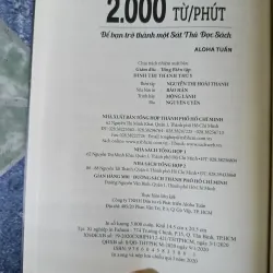 Bí quyết đọc sách 2000 từ/ phút 791665