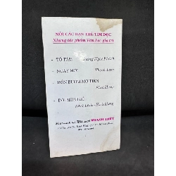 Lều Chõng, Ngô Tất Tố, Mới 70% (Ố Vàng), 1997 SBM0307 916319