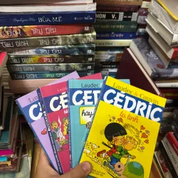 Sách Cedric 4 cuốn - in màu đẹp