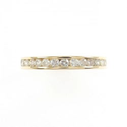 Nhẫn kim cương K18YG Half Eternity 0.55CT - Hàng hiệu Chính hãng 851598