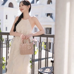 Váy maxi trắng 2 lớp nàng thơ 442803