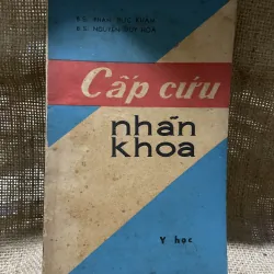 Cấp cứu nhãn khoa - 200 trang, Xb 198x