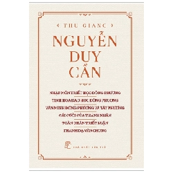 Nhập Môn Triết Học Đông Phương, Tinh Hoa Đạo Học Đông Phương, Văn Minh Đông Phương Và Tây Phương, Cái Cười Của Thánh Nhân, Toàn Chân Triết Luận, Thanh Dạ Văn Chung - Thu Giang Nguyễn Duy Cần (Mới 100%) Phật giáo, NXB Trẻ - SÁCH ĐẠI HỌC