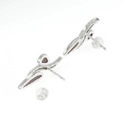 K18WG/K14WG Boulder Opal Bông Tai 1.51CT - Hàng hiệu Chính hãng 868234