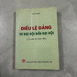 Điều lệ đảng từ đại hội đến đại hội