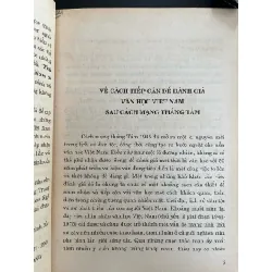 Tiếp cận và đánh giá văn học Việt Nam sau cách mạng tháng Tám - Nguyễn Văn Long 715090