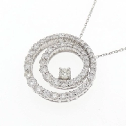 K18WG 2WAY Dây chuyền kim cương 0.088CT - Hàng hiệu Authentic 847664