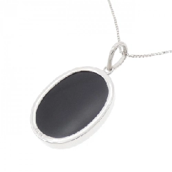 K18WG Mặt dây chuyền ngọc bích - Hàng hiệu Authentic 860345