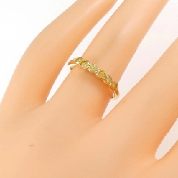 Nhẫn kim cương K18YG 0.432CT 671705