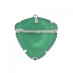 K18WG/K14WG Mã Não Cameo Brooch - Hàng hiệu Chính hãng 872557