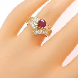 Nhẫn Ruby K18YG 0.93CT - Hàng hiệu Chính hãng 853319