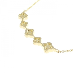 K18YG Hoa Vàng Kim Cương Dây Chuyền 0.12CT - Hàng hiệu Chính hãng 862337