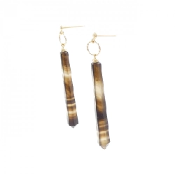 K18YG Bông tai Mã não - Hàng hiệu Chính hãng 871195