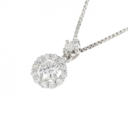 Dây chuyền kim cương PT 0.209CT D SI2 Tốt - Hàng hiệu Chính hãng 876010