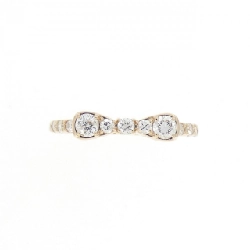 Nhẫn kim cương K18PG có ruy băng 0.30CT 671577