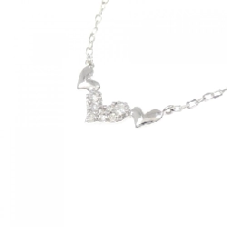 K10WG Dây chuyền kim cương hình trái tim - Hàng hiệu Authentic 859075