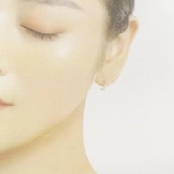 K18YG Bông tai kim cương hình trăng 0.20CT - Hàng hiệu Chính hãng 870348