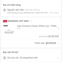Hộp và Túi đựng giày converse classic low + 1 túi converse đỏ. 504928
