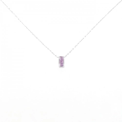 K18WG Sapphire Necklace 0.35CT - Hàng hiệu Authentic