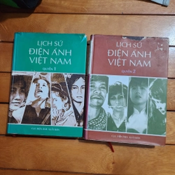Lịch sử điện ảnh Việt Nam | 2 tập khổ to bìa cứng giấy láng