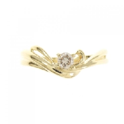 Nhẫn kim cương K18YG - Hàng hiệu Authentic 854842