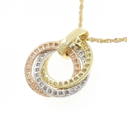 K18YG/PT900/K18PG Dây chuyền kim cương 1.05CT - Hàng hiệu Authentic 858912