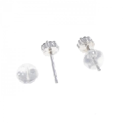 K18WG Bông tai kim cương 0.20CT - Hàng hiệu Chính hãng 870540