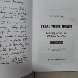 Sách Marketing secrets của Steve Cone mới 89% 529207